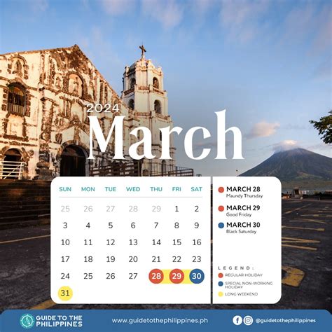 when is the holy week 2024 philippines